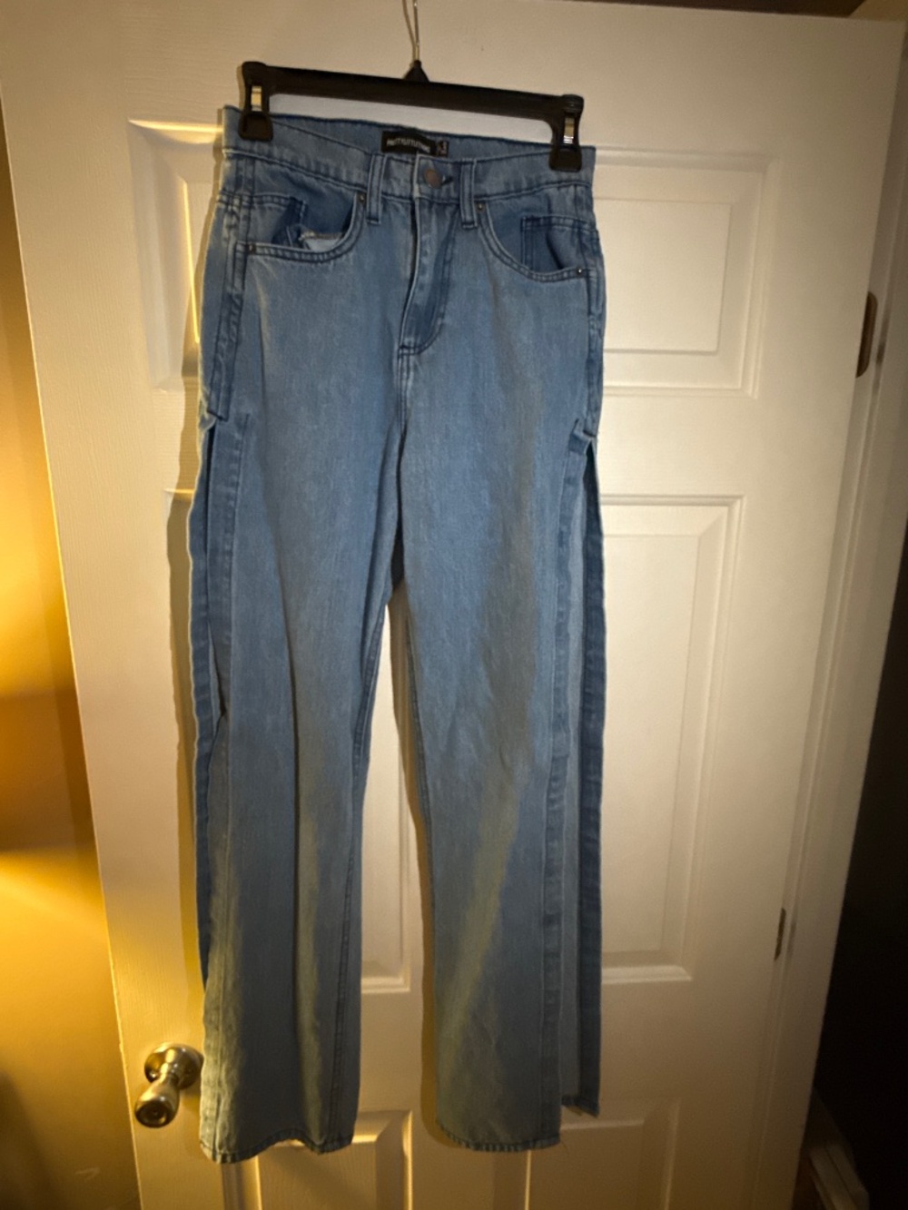Open Legged Jeans
